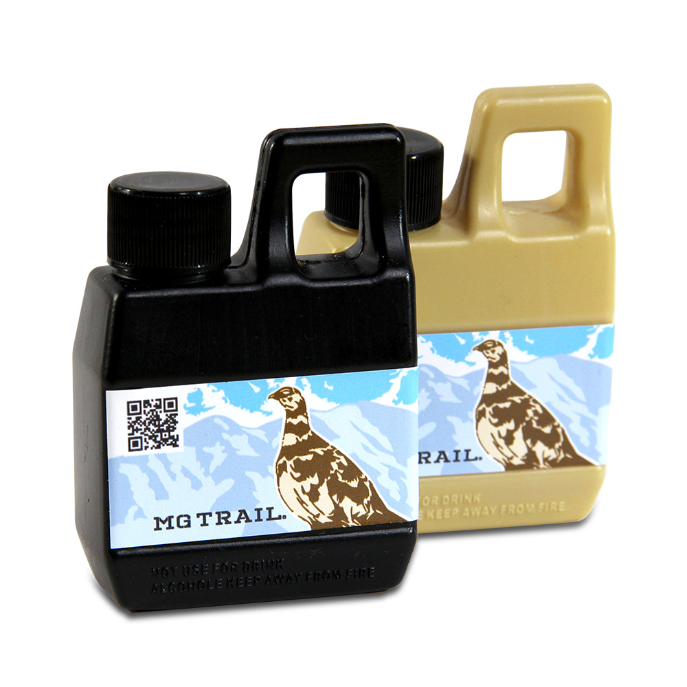 燃料用フューエルボトル 80ml アウトドアストーブと一緒にメスティンに収納できるミニサイズ