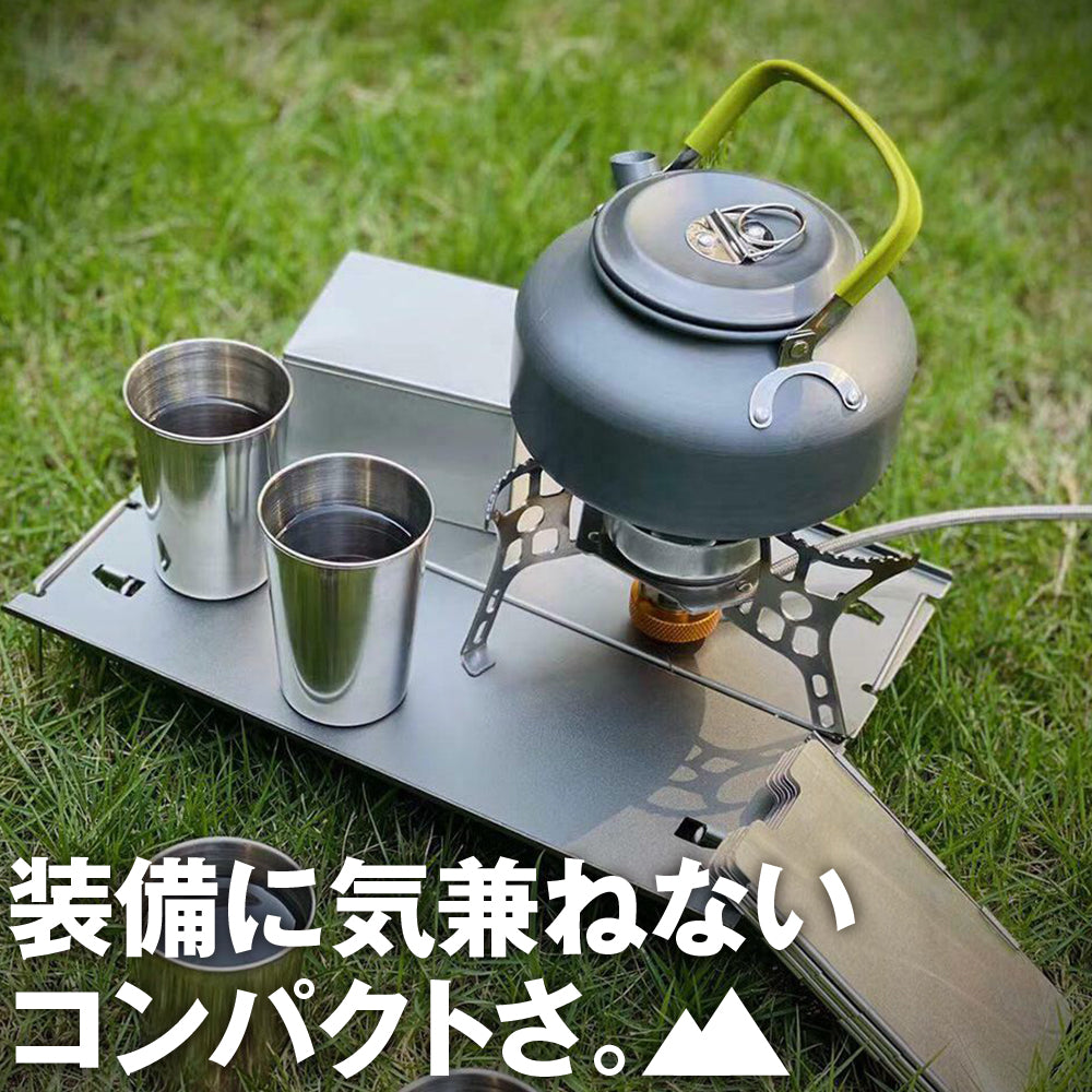 組み立て式ミニテーブル 登山 ソロキャンプ アウトドアに