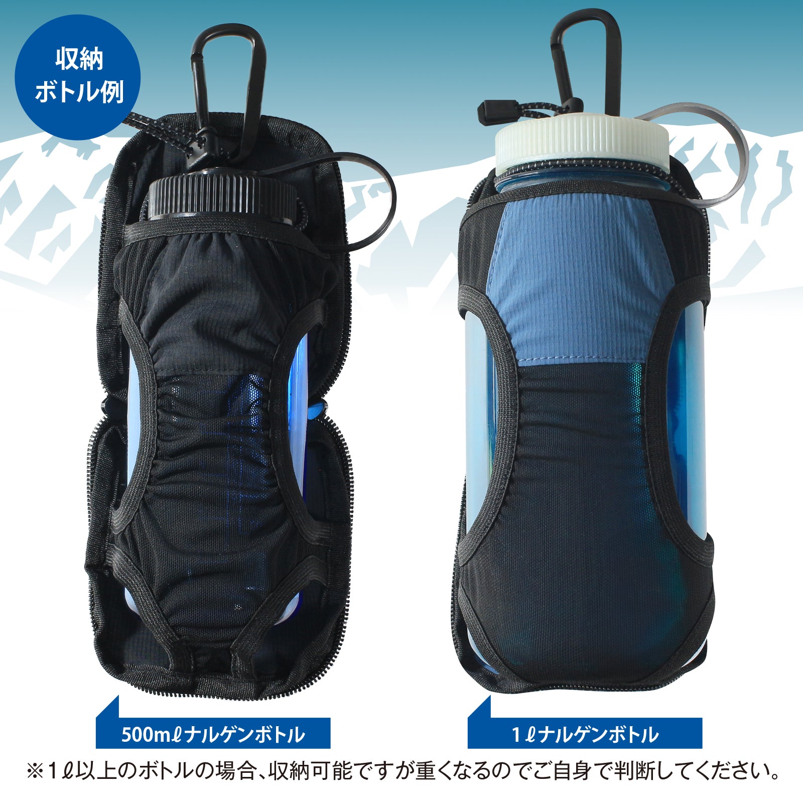 ペットボトルホルダー 対応サイズ ナルゲンボトル