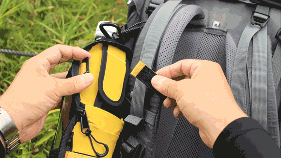 ペットボトルホルダー 折りたたみ方法 携帯