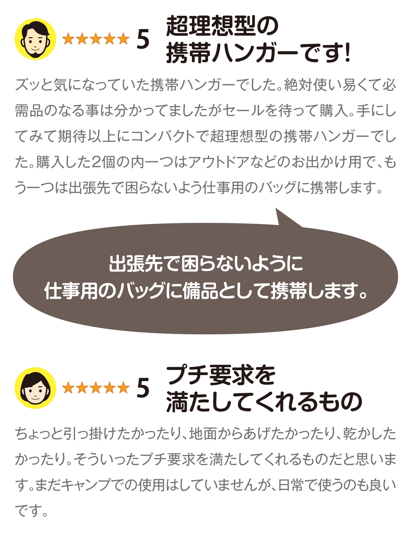 テレスコピックハンガー レビュー 超理層の携帯ハンガー