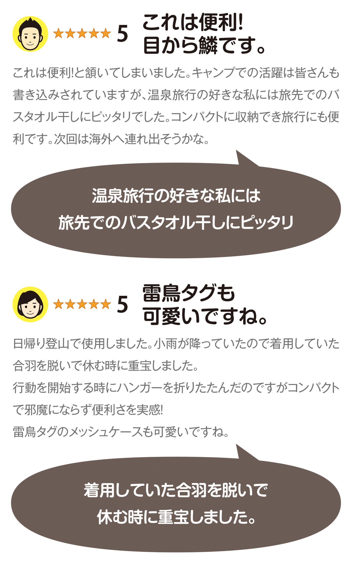 テレスコピックハンガー レビュー 旅先でのバスタオル干しにぴったり
