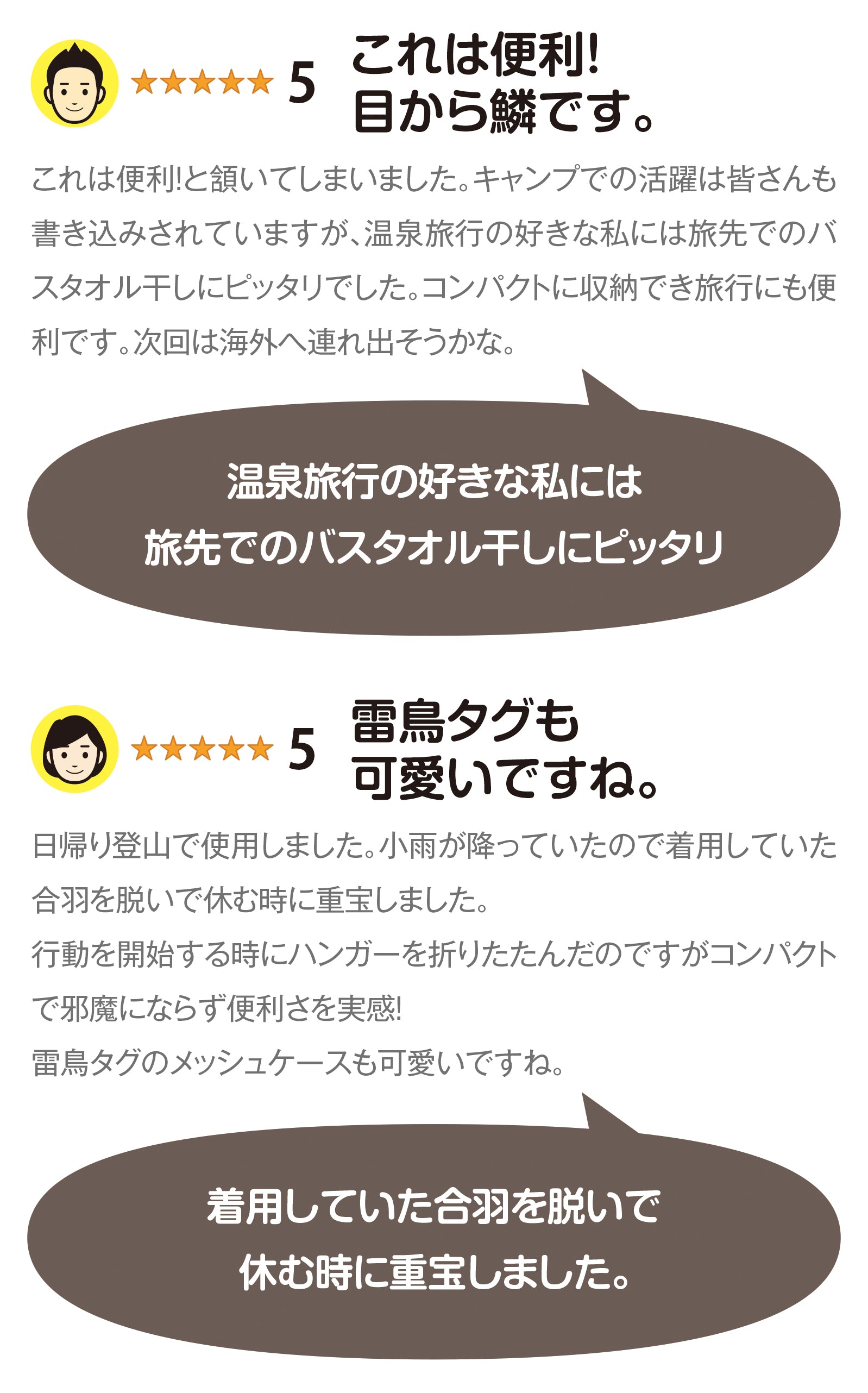 テレスコピックハンガー レビュー 旅先でのバスタオル干しにぴったり
