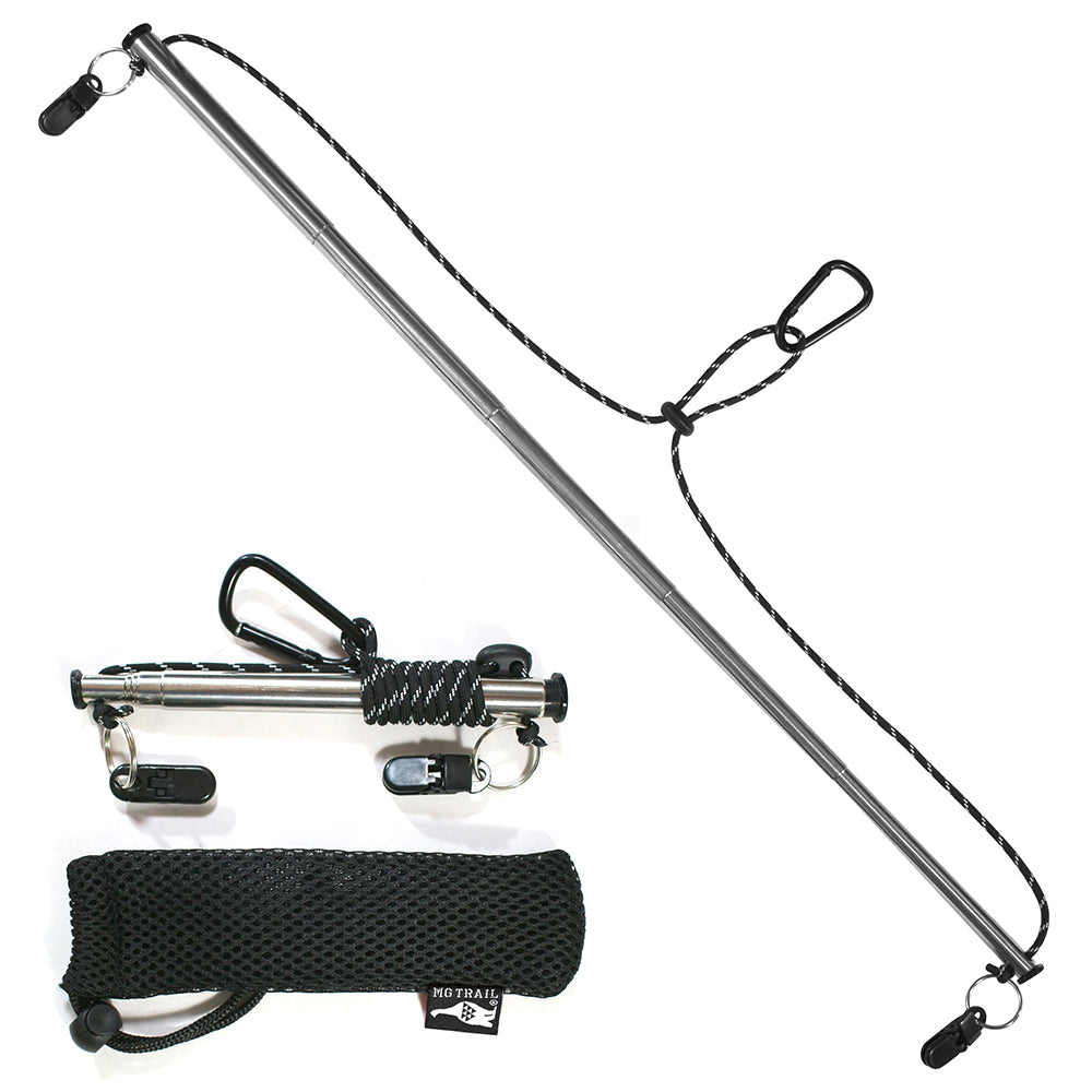 テレスコピックハンガーver2.0 伸縮式携帯ハンガー 全体イメージ